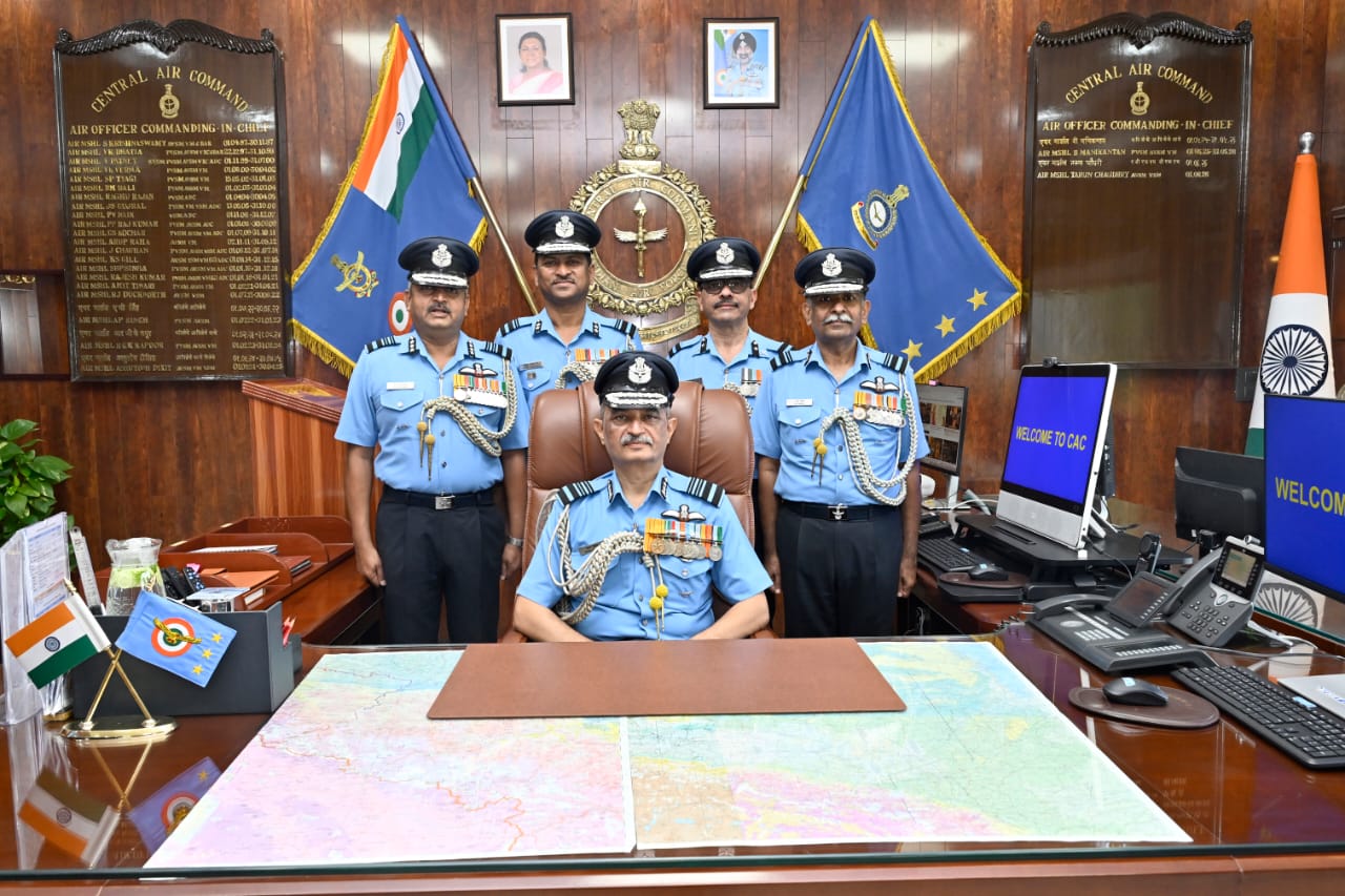 Air Marshal Tarun Chaudhry Joins as Air Officer Commanding-in-Chief, Central Air Command